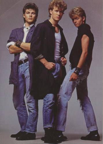 Ah Ha Band, 90s Poses, A Ha 80s, 80s Outfits Men, 80s Mens Fashion, Jeremy Fitzgerald, Aha Band, 80s Fashion Men, Fashion 1980s