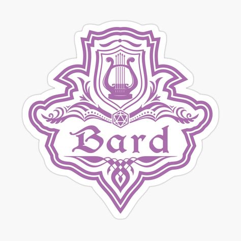 Dnd Logo, Emblems Logo, Dnd Bard, Nerdy Tattoos, Dnd Inspiration, Dnd Classes, Dnd Stuff, Vox Machina, Dark Elf