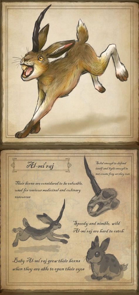 Fantasy Livestock, Mythical Rabbit, Library Ceiling, Magical Creatures Mythology, Creature Anatomy, Hybrid Creatures, Fabulous Beasts, Demon Book, Large Dragon