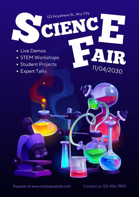 To use this editable Canva Science Fair Poster, simply follow the link of the pin and start editing.
Check out more in our Canva account @myteamplates and follow!
#Canva#CanvaTemplates#School Flyers Design Ideas, School Event Poster, Science Fair Poster, Fair Poster, Flyers Design, School Event, Student Project, Science Fair, Event Poster