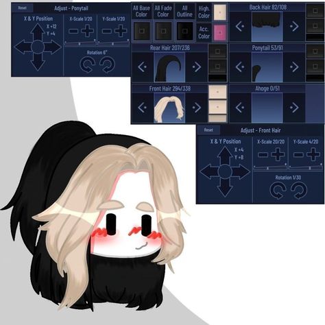 Gacha Club Hair, Gachalife Girl Outfits, Club Hair, Video Game Artist, Zestaw Ikon, Club Hairstyles, Club Outfit Ideas, Club Life, Creative Drawing