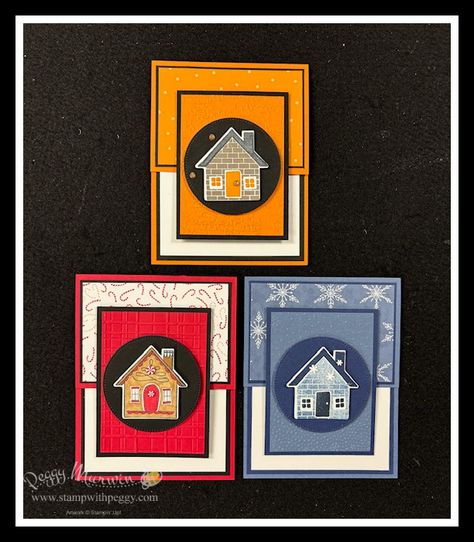 Punch Halloween, Catalog Ideas, House Cards, Gingerbread House Christmas, Humble Home, Halloween Spells, Housewarming Card, Holiday 2024, Card Making Templates