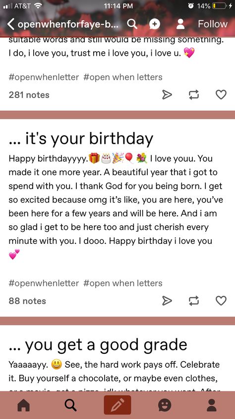 Open When Letters For Best Friend What To Write In, Open When Letters For Boyfriend What To Write In, Open When Letters For Boyfriend, Open When Cards, Cute Birthday Wishes, Long Love Quotes, Open When Letters, Birthday Wishes For Boyfriend, Writing Prompts Funny