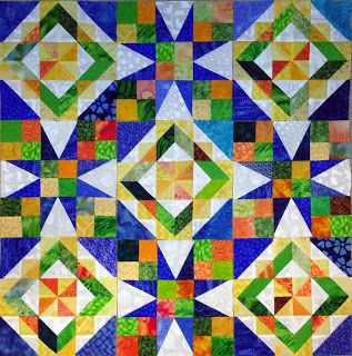 Celtic Solstice - Bonnie Hunter's Celtic Solstice Mystery Quilt: The design is revealed! Celtic Quilt Block, Hourglass Quilts, Solstice Quilt, Mystery Quilt Patterns, Storm At Sea Quilt, Celtic Quilt, Bonnie Hunter Quilts, Storm At Sea, Sea Quilt