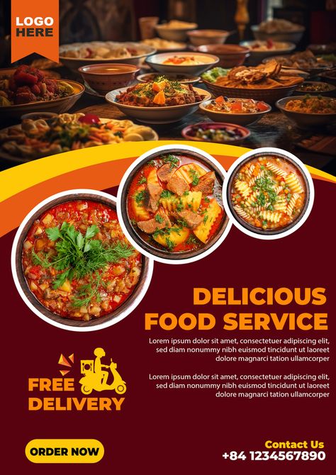 Thai Food Restaurant Poster Flyer Template#pikbest##Templates Restaurants Poster Design, Restaurant Food Poster Design, Restaurant Launch Poster, Food Selling Poster Design, Restaurant Offers Posters, Free Flyer Design, Thai Food Restaurant, Restaurant Promotions, Noodle Restaurant