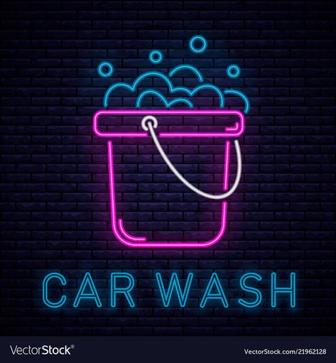 Car Wash Posters Ideas Diy, Car Wash Fundraiser Ideas, Car Wash Ideas, Car Wash Signs, Car Wash Fundraiser, Glowing Sign, Car Wash Sign, Car Wash Posters, Car Wash Logo