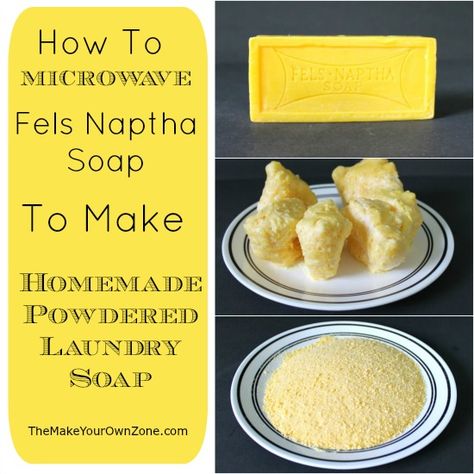 Can you microwave Fels Naptha soap to use in your homemade laundry soap? Here's how to give it a try if you want a quicker method than hand grating. Microwave Soap, Homemade Laundry Soap, Laundry Detergent Recipe, Fels Naptha, Diy Household Tips, Laundry Soap Homemade, Diy Laundry Detergent, Powder Laundry Detergent, Homemade Cleaning Supplies