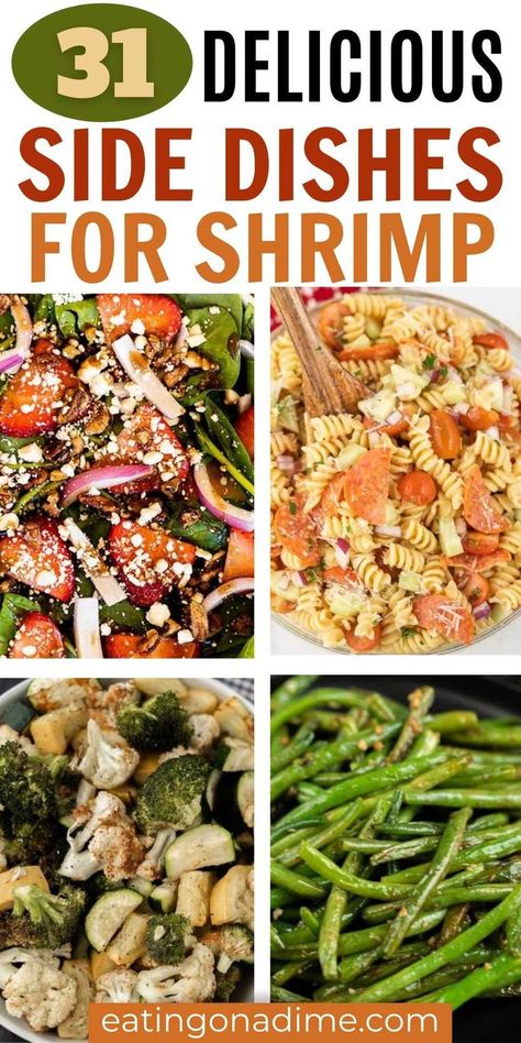 Steamed Shrimp Sides, What To Eat With Shrimp As A Side, Steak And Shrimp Side Dishes, Sides Dishes For Shrimp, Shrimp Scampi Sides Dishes, Side Dishes For Grilled Shrimp, Fried Shrimp Dinner Ideas Sides, Side Dishes For Shrimp Tacos, Fried Shrimp Side Dishes