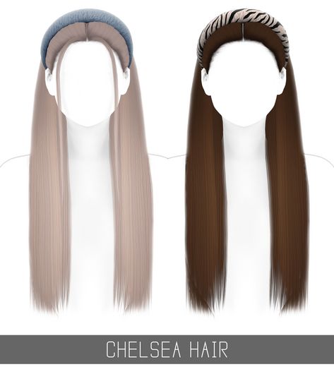 CHELSEA HAIR + TODDLER & CHILD | Simpliciaty on Patreon Sims 4 Tsr, Mod Hair, Cc Hair, Sims 4 Cc Kids Clothing, Sims Packs, The Sims 4 Pc, Pelo Sims, Sims 4 Children, Sims 4 Cc Makeup