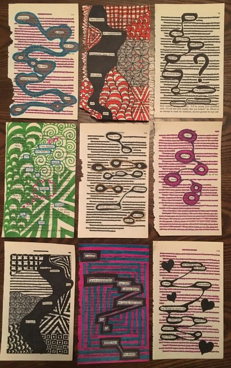 Blackout Poetry Ideas, Poetry Examples, Blackout Poetry Art, Found Poetry, Poetry Ideas, I Am Pretty, Book Page Art, Blackout Poetry, Altered Book Art