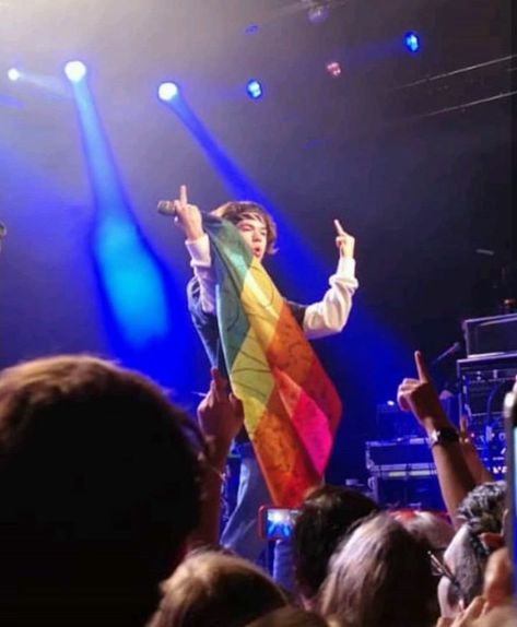 conan gray holding a pride flag because love is love bish pt. 3 Conan Gray Aesthetic, Happy Pride, Gray Aesthetic, Conan Gray, Pride Flag, Pride Month, All You Need Is Love, All You Need Is, Flag