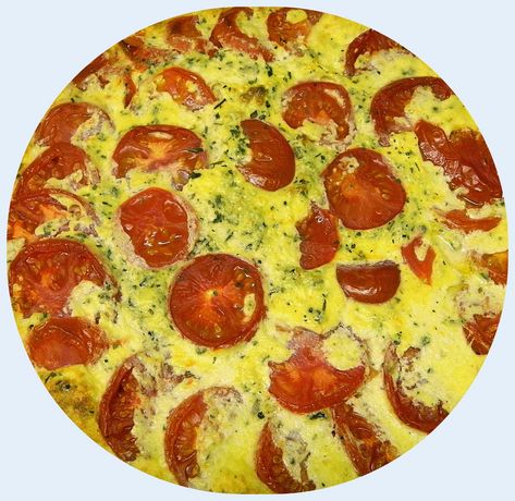 Tomato Ricotta Pie, Tomato Egg Bake, Tomato Egg Recipe, Tomato Quiche, Tomato Pie Recipe, Ricotta Pie, Baked Ricotta, Vegetable Casserole Recipes, Tomato Dishes