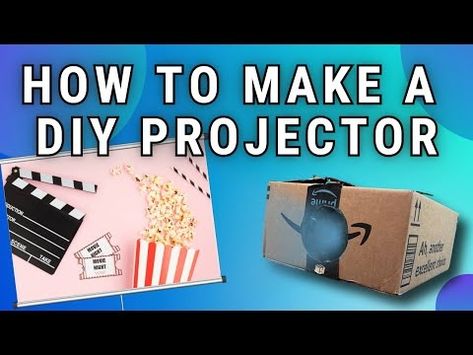 (480) DIY Projector - YouTube Smartphone, Diy Projector, Enjoy Time, Go Outside, Projector, The Kids, Make It, Make It Yourself