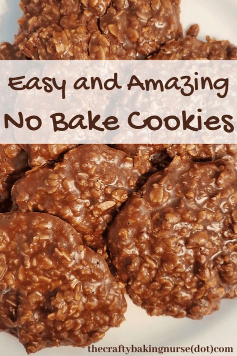 Easy No Bake Cookies No Back Cookies, Country Crock Butter, No Bake Fudge, Best No Bake Cookies, Oatmeal No Bake Cookies, Easy No Bake Cookies, Best Peanut Butter Cookies, Quick Dessert, Fudge Cookies