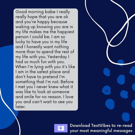 A good morning message changes everyone's mood. #morning #message #text #love #couple #couplegoals #relationship #care #relatable #happy #tip #relationshiptip #advice #effort #heart #priorty #sundayfunday #funday #party #pjparty #sleepy Sleepy Text Messages, Pj Party, Sunday Funday, I Meet You, Morning Messages, Good Morning Messages, Relationship Tips, Text Messages, Wake Up