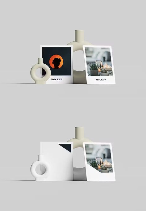 Polaroid Photo Mockup Photo Mockup, Polaroid Photo, Polaroid Photos, Blank Card, Blank Cards, Mockup, Ups, Mock Up