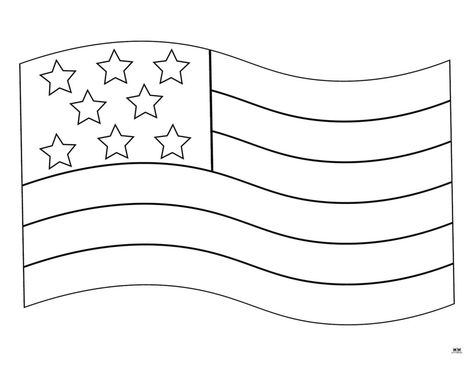 Printable Flag Template-5 Usa Flag Template Free Printable, Flag Day Coloring Pages, Usa Flag Coloring Page, Usa Coloring Page, American Flag Drawing Easy, American Flag Template Free Printable, American Flag Printable Free, Flag Template Free Printable, Flag Coloring Pages Free Printable