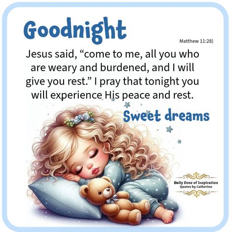 Goodnight my dear friends 😀😃 Be grateful for having the day, and have a restful sleep. God bless!! 💜😴🙏🙏😴💜 


.
#SweetDreams #RestfulSleep #NighttimeVibes #Dreamland #GodBless #DailyDoseOfInspiration #QuotesByCatherine #BOOMchallenge Good Night Sleep Well Images, Goodnight Prayers And Blessings, Goodnight My Friend, Sleep Blessing, Goodnight Blessings, Good Night Dear Friend, Fatima Prayer, Have A Blessed Night, Good Night Sleep Well