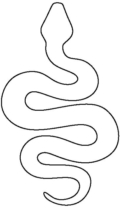 How To Draw Snake Easy, Cute Outline Drawings, Snake Drawing Simple, Snake Drawings, Snake Outline, Snake Painting, Tato Henna, Snake Drawing, Easy Doodles Drawings