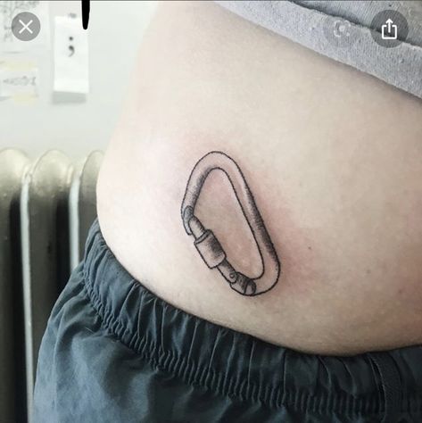 Carabiner Tattoo, Tattoos And Piercings, Infinity Tattoo, Fish Tattoos, Jesus Fish Tattoo, Piercings, Tattoos