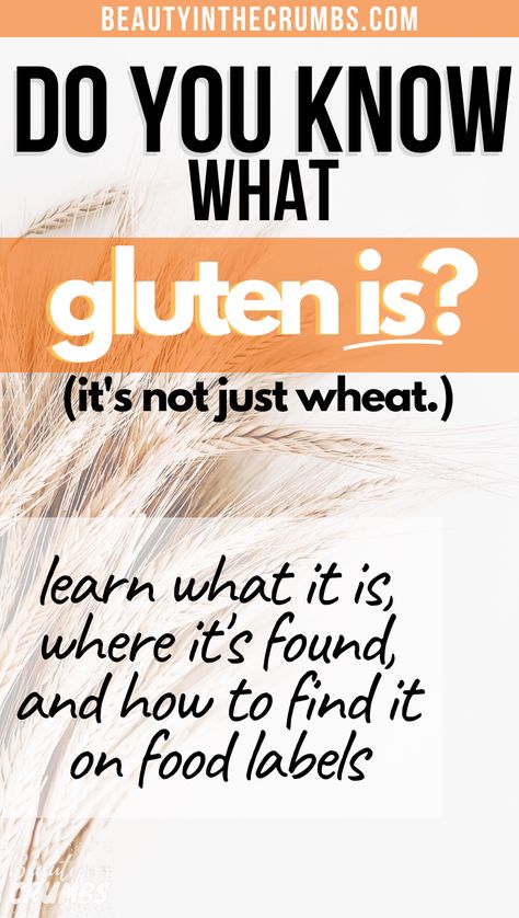 What Has Gluten, Celiacs Disease, Read Food Labels, Foods That Contain Gluten, Egg And Grapefruit Diet, Gluten Free Beauty Products, Eating Gluten Free, What Is Gluten, Egg Diet Plan