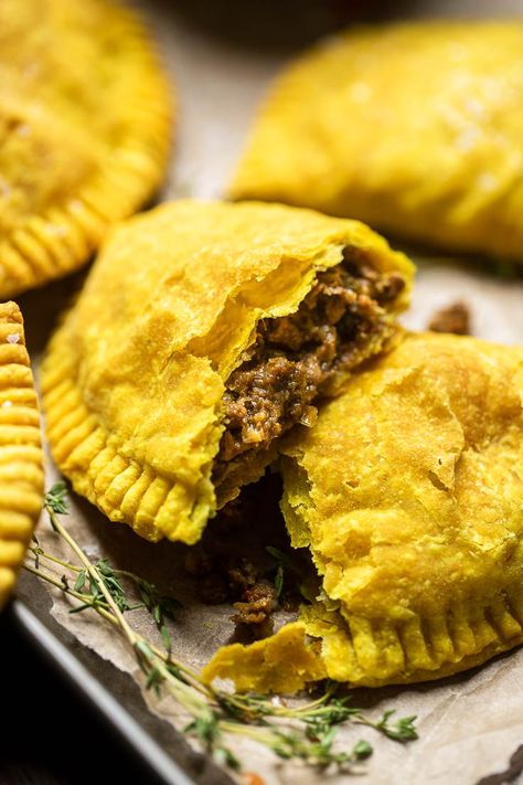 Authentic Vegan Jamaican Beef Patty Beef Patty Jamaican, Jamaican Veggie Patty Recipe, Jamaican Vegetable Patties, Jamaican Lentil Patties, Vegan Jamaican Beef Patties, Vegetarian Jamaican Patties, Jamaican Spinach Patties, Gluten Free Jamaican Patties, Vegan Beef Patties