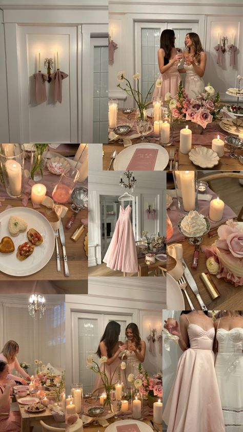 Galentine’s day, valentine’s day, girl dinner, girl brunch, coquette, hosting, party, pink flowers, hosting era, besties, girly, #coquette #valentines #valentinesday2023 #galentines #galentinedday #hostingera #hostingideas #houseofcb #pink #pinkdress Light Pink Birthday Party, Coquette Valentines, Pink Birthday Theme, Girl Brunch, Hosting Party, Sweet Sixteen Birthday Party Ideas, Girly Coquette, 21st Bday Ideas, Girly Birthday Party