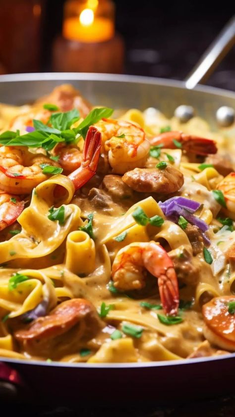 pappadeaux pasta mardi gras recipe Magnalite Roaster Recipes, Mardi Gras Recipes New Orleans, Papadeaux Recipes, New Orleans Pasta From Cheddars, New Orleans Shrimp Pasta, Louisiana Pasta Recipe, New Orleans Cajun Pasta, Pappadeaux Recipe Copycat, Pappadeaux Mardi Gras Pasta Recipe