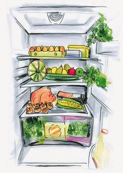 Fridge Fridge Layout, Earth Art Drawing, Vegetable Drawing, Drawing Ideas List, Interior Design Sketches, Easy Drawings Sketches, Bible Art Journaling, Think Again, Sketchbook Journaling