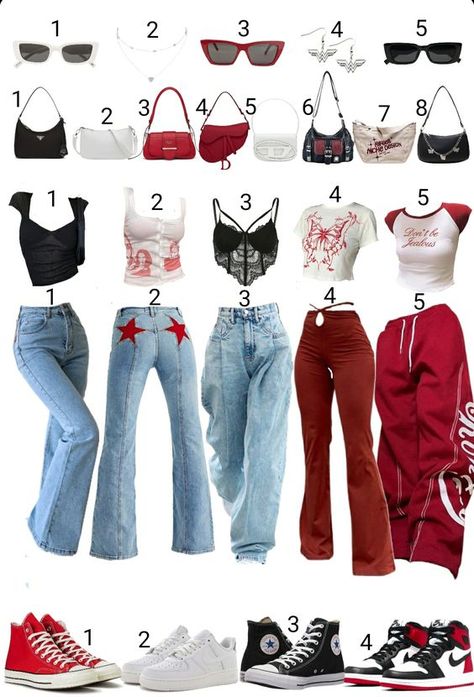 Pick The Outfit, Y2k Lookbook Outfits, Aesthetic Fashion Types, Y2 K Outfit, Y2k Fashion Early 2000s Outfit Ideas, Hot Berry Avenue Outfit Codes, 90s Nostalgia Aesthetic Outfits, Pick Me Girl Outfit, 2002 Outfits