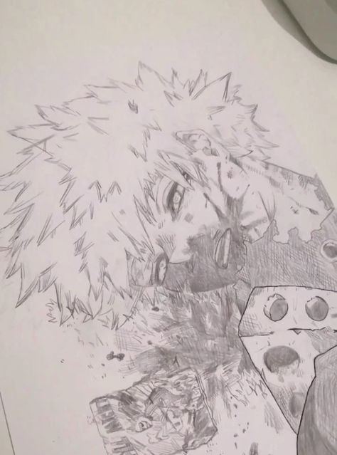 Katsuki Bakugo from my hero academia. Bakugo Drawing Sketch, Bakugo Sketch, Bakugo Drawing, Katsuki Bakugo, Im Crazy, My Hero, My Hero Academia, Sketch Book, Sketch