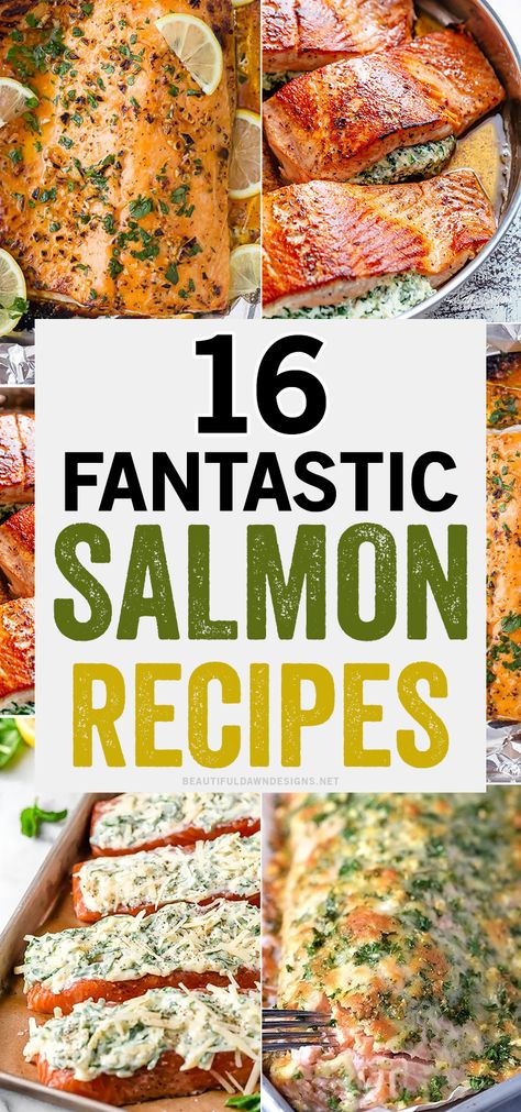 Salmon Recipes Oven, Seafood Soups, Salmon Dinner Recipes, Salmon Recipes Baked Healthy, Delicious Salmon Recipes, Fish Dinner Recipes, Healthy Salmon Recipes, Easy Salmon Recipes, Healthy Salmon