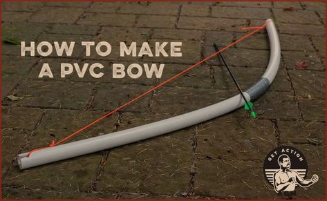 Diy Fitness Equipment, Diy Exercise Equipment, Pvc Bow, Prepper Supplies, Diy Fitness, Doomsday Prepper, Emergency Essentials, Diy Workout, Bow String