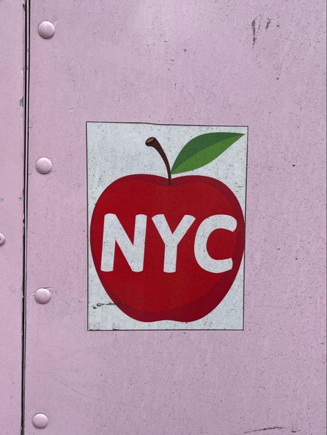 Big Apple New York, The Big Apple New York, I Heart Nyc, New York September, I Heart New York, Nyc Poster, Pink New York, Phone Wallpaper Theme, Nyc Print