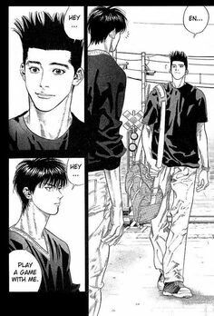 Rukawa & Sendoh Sendoh Akira, Akira Manga, Inoue Takehiko, Slam Dunk Manga, Slam Dunk Anime, Manga Pages, Sports Anime, Slam Dunk, Manga Characters