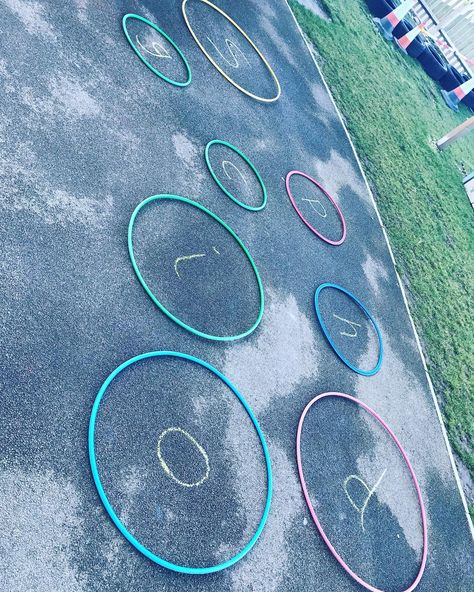 Outdoor Phonics Activities Eyfs, Outdoor Phonics Activities, Phonics Area Eyfs, Phonics Area Year 1, Phonics Outdoors Eyfs, Nursery Activities Eyfs, Outdoor Numeracy, Early Years Educator Level 3, Outdoor Phonics