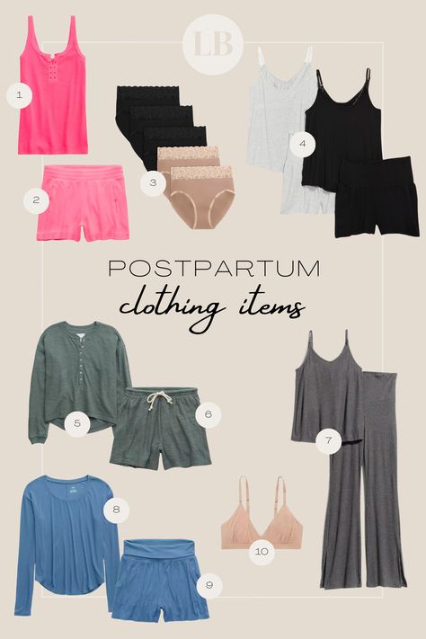 Clothing I’ve Bought For Postpartum Recovery – Lauren Bown Birth Essentials, Baby Shopping List, Pregnancy Workouts, Mom Health, Baby Shopping, Minimal Wardrobe, Post Partum, Postpartum Recovery, Pre Pregnancy