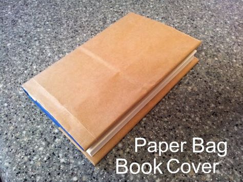 How To Make a Paper Bag Book CoverbehancebloglovindribbbleemailfacebookflickrgithubgplusinstagramlinkedinmediumperiscopephonepinterestrsssnapchatstumbleupontumblrtwittervimeoxingyoutubeEmailFacebookGoogle+InstagramPinterestTwitterYouTube Brown Paper Bag Book Cover, How To Cover A Book With Paper, Brown Paper Book Covers, Matilda Props, Diy Paper Bag Book, Paper Bag Book Cover, Make A Paper Bag, Paper Bag Book, Make A Book Cover