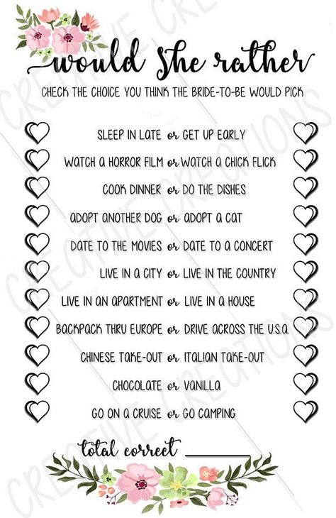 This Bridal Shower Game can be customized with the question you would like your guests to guess! Please message me with any questions or additional requests :) Digital File has a high-resolution (300) for printing as a full 8.5x11 or half-sheet. Would She Rather, Bridal Shower Planning, Affordable Bedding, Wedding Shower Games, Bedding Ideas, Bachelorette Party Games, Bridal Shower Brunch, Bridal Shower Game, Bridal Brunch