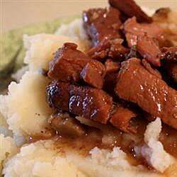 Tender Tenderloin Tips | Allrecipes Pork Tenderloin Tips, Slow Cooker Beef Tenderloin, Tenderloin Tips Recipe, Tenderloin Tips, Crockpot Steak Recipes, Crock Pot Beef Tips, Roast Chicken And Gravy, Best Crockpot Recipes, Winter Cooking