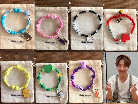 Agust D Bracelet, Namjoon Bracelet, Hobi Bracelet, Bts Friendship Bracelet, Bts Beaded Bracelet, Bts Bracelet Beads, Bts Bracelet Diy, Bt21 Bracelet, Kpop Bead Bracelets