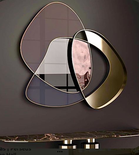 Mirror Wall Panel, Modern Mirror Design, Mirror Interior Design, Latest Sofa Designs, Modern Wall Mirror, Modern Mirror Wall, Mirror Design Wall, Unique Mirrors, Mirror On The Wall