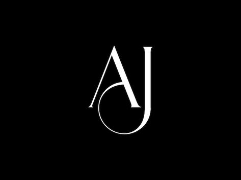 J A Logo Design, Aj Initials, Aj Logo Design, A J Logo, Aj Monogram, An Logo Design, Ja Logo, J And A, Aj Logo