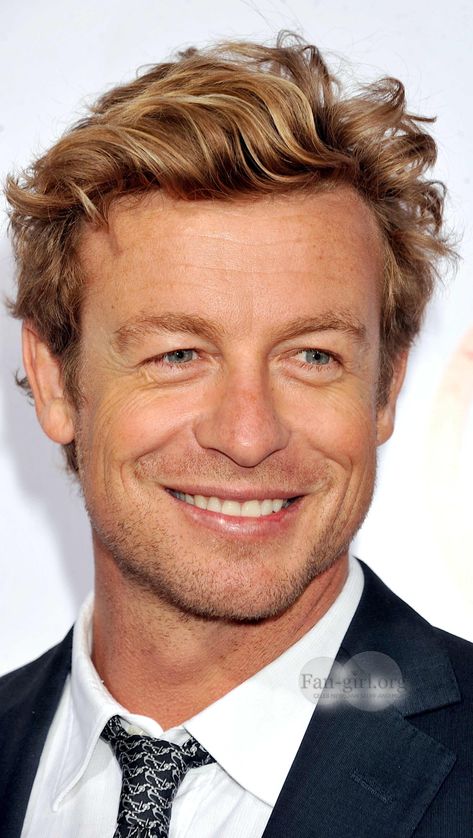 "The Mentalist" - Simon Baker played 'Patrick Jane', a CBI Consultant. Simon Baker Hair, Handsome Male Models, Patrick Jane, Love Simon, Robin Tunney, Australian Actors, Simon Baker, The Mentalist, The Perfect Guy