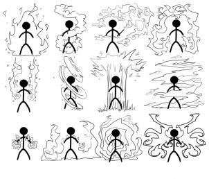 how to draw magic, magic step 5 Stickmen Drawings, Stickmen Art, Stick Men Drawings, رسم كاريكاتير, Magic Drawing, Comic Tutorial, Super Powers Art, Výtvarné Reference, Stick Figure Drawing