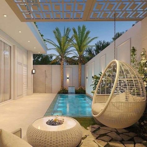 Pool Design Modern, Resort Ideas, Private Resort, Dream Backyard Pool, Pool House Designs, Pool Landscape Design, Swimming Pool House, Pools Backyard, Small Pool Design