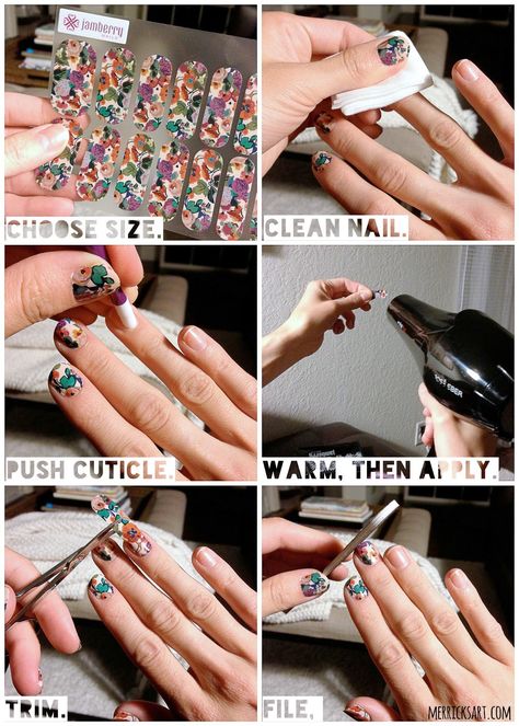 Jamberry Summer Nail stickers on how to apply your fashion nails! Merricks Art, Jamberry Nail Wraps, Diy Nail Designs, Popular Nails, I Love Nails, Jamberry Nails, Art Summer, Fancy Nails, Summer Nail