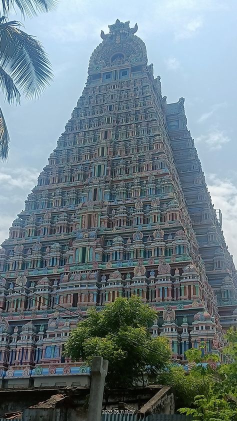 Sri Ranganathaswamy Temple, Trichy Sri Ranganathaswamy Temple, Ranganathaswamy Temple, Indian Temple Architecture, Temple Architecture, Hinduism Art, Indian Temple, Historical Monuments, Galaxy Wallpaper, Krishna