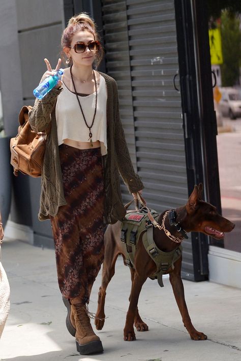 Paris Jackson Style, Dark Hippie, Outfits Paris, Hippie Goth, Hippy Style, Paris Jackson, Street Style Paris, May 2023, West Hollywood