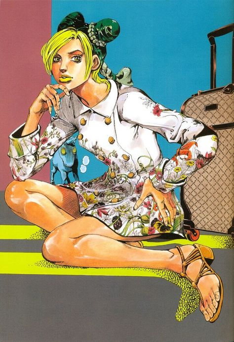 Jolyne Cujoh | JoJo's Bizarre Wiki | Fandom Jolyne Cujoh, Jojo Parts, Adventure Art, Jotaro Kujo, Japanese American, In Prison, Fly High, Jojo Bizzare Adventure, Anime One